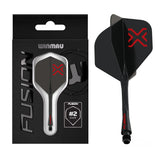 Winmau Blade X Fusion Integrated Flight System-1-Short-Premier Darts
