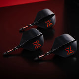 Winmau Blade X Fusion Integrated Flight System-3-Short-Premier Darts