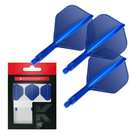 Target Darts K-Flex Flight System No2-11-Blue-Short-Premier Darts