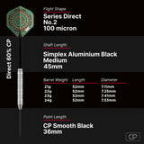 Bull's NL Direct CP Tungsten Steel Tip Darts-5-21 GRAM-Premier Darts