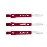 Bull's DE Altra Aluminium Spin Dart Shafts-4-Red-Premier Darts