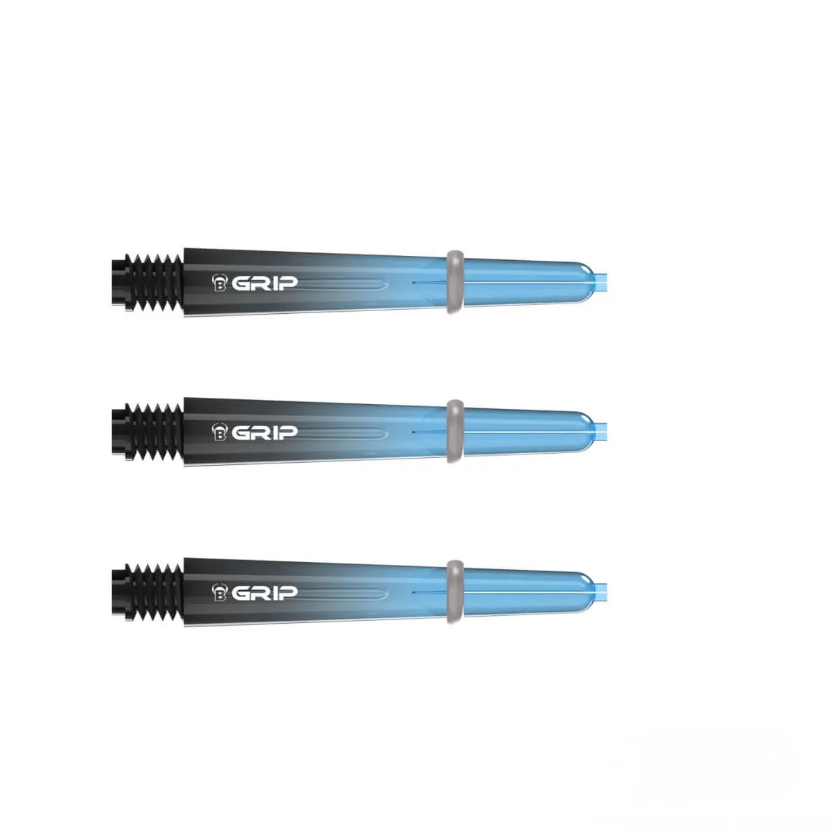 Bull's DE B-Grip-2 TTB Dart Shafts-3-Blue-Short-Premier Darts