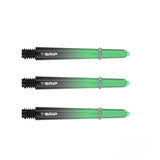 Bull's DE B-Grip-2 TTB Dart Shafts-8-Green-Intermediate-Premier Darts