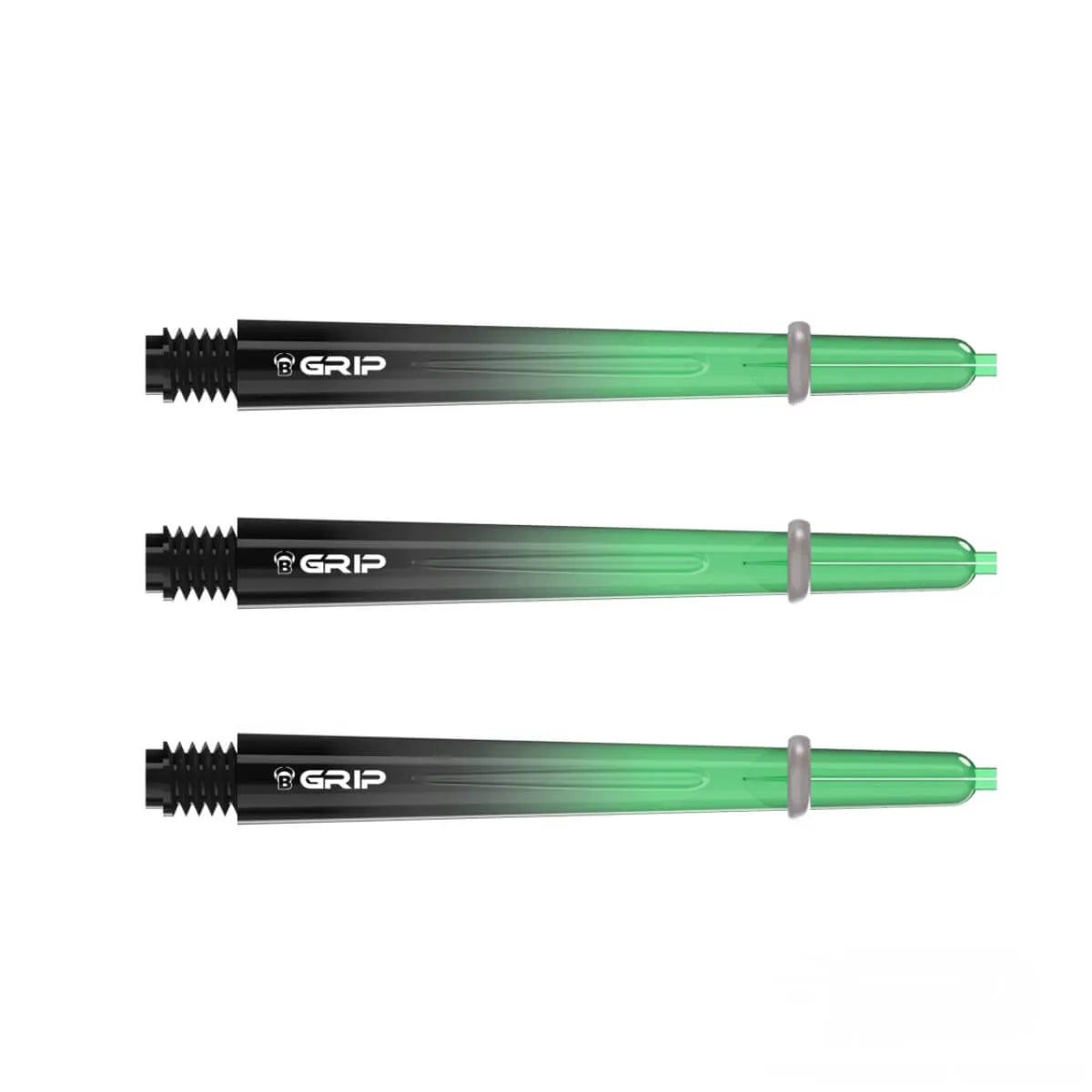 Bull's DE B-Grip-2 TTB Dart Shafts-9-Green-Medium-Premier Darts