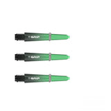 Bull's DE B-Grip-2 TTB Dart Shafts-6-Green-Extra Short-Premier Darts