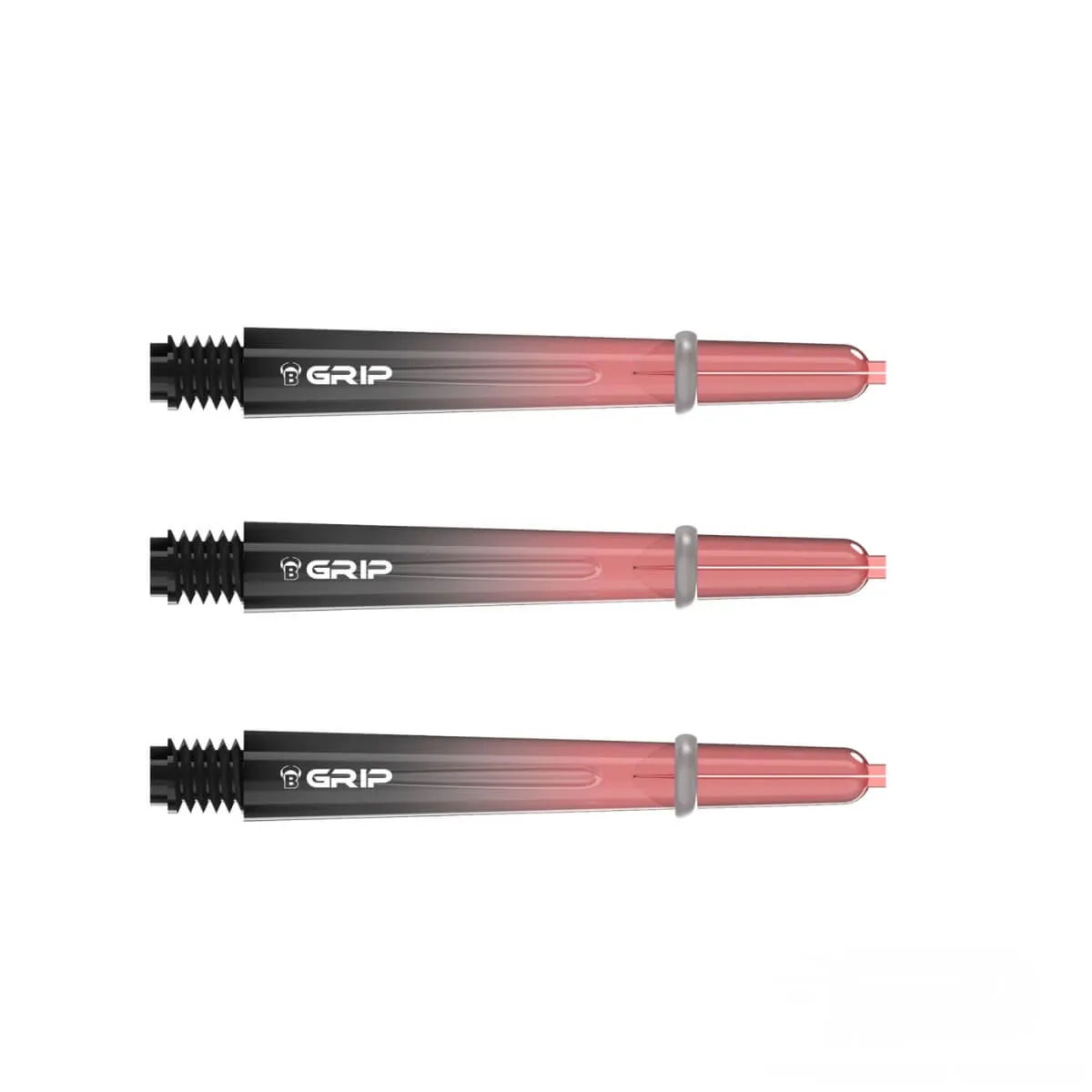 Bull's DE B-Grip-2 TTB Dart Shafts-12-Red-Intermediate-Premier Darts