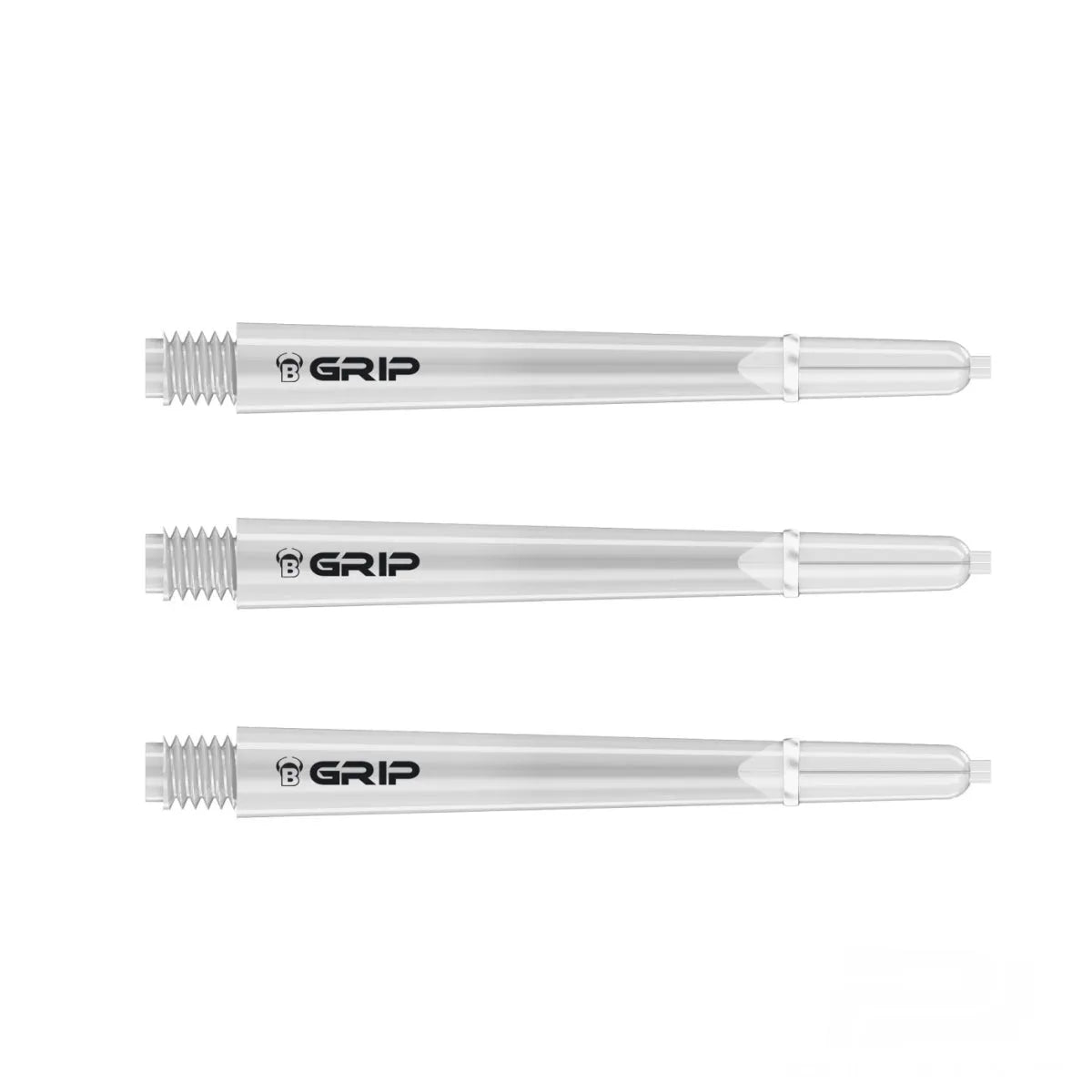 Bull's DE B-Grip-2 CL Nylon Dart Shafts-9-Clear-Medium-Premier Darts
