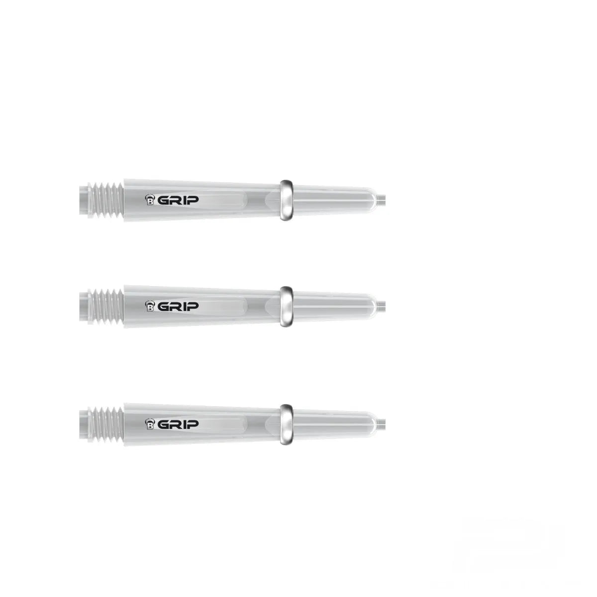 Bull's DE B-Grip-2 CL Nylon Dart Shafts-8-Clear-Short-Premier Darts