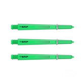 Bull's DE B-Grip-2 CL Nylon Dart Shafts-13-Green-Medium-Premier Darts