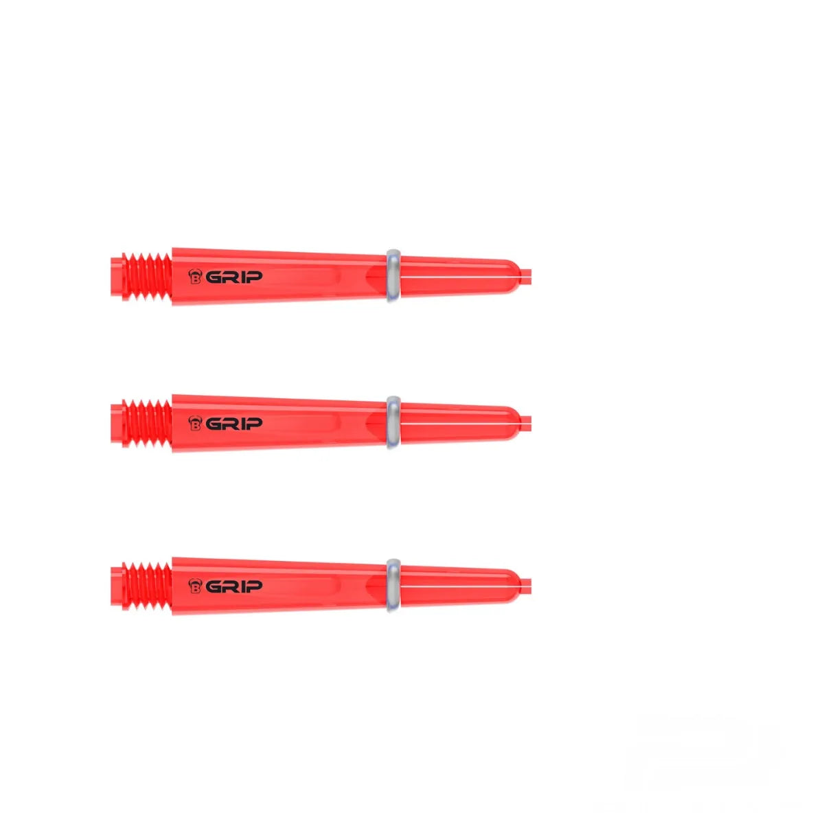Bull's DE B-Grip-2 CL Nylon Dart Shafts-23-Red-Short-Premier Darts