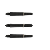 Bull's DE Nylon Dart Shafts-3-Black-Short-Premier Darts