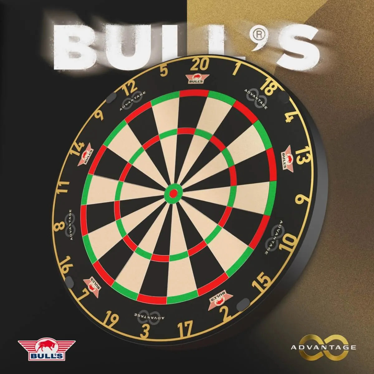 Bull's NL Advantage 8 Professional Dartboard-2-Premier Darts