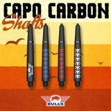 Bull's NL Capo Carbon Shafts-2-Black-Short-Premier Darts