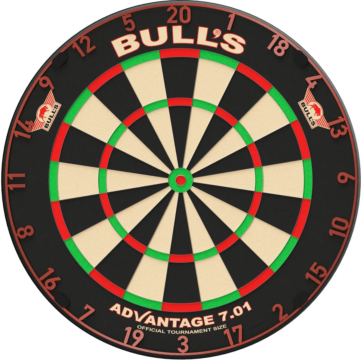 Bull's NL Colourful Matt Number Ring Set (Set of 5)