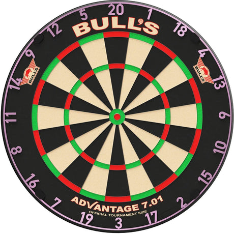 Bull's NL Colourful Matt Number Ring Set (Set of 5)