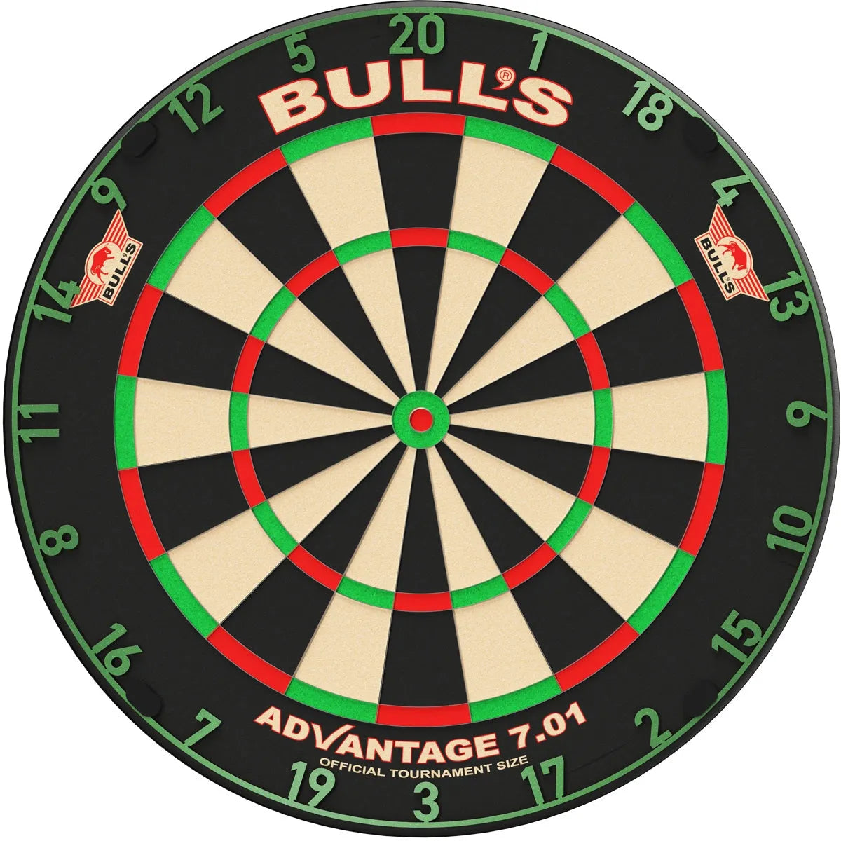 Bull's NL Colourful Matt Number Ring Set (Set of 5)