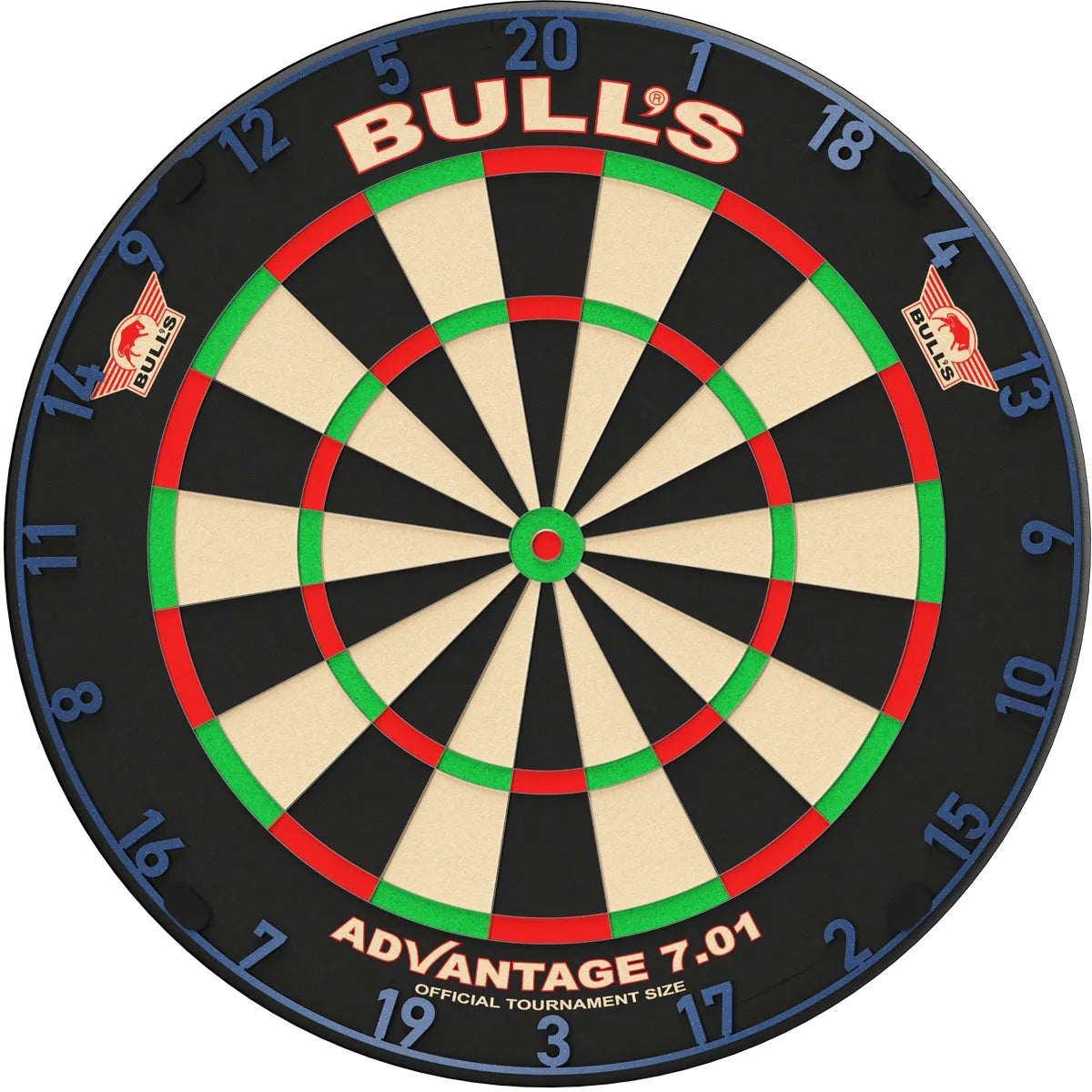 Bull's NL Colourful Matt Number Ring Set (Set of 5)