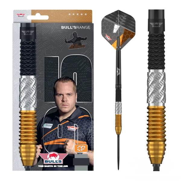 Bull's NL Dirk van Duijvenbode CP 95% Tungsten Steel Tip Darts-1-22 GRAM-Premier Darts