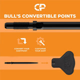 Bull's NL CP Micro Grip Dart Points-3-Black-32mm-Premier Darts