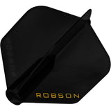 Bull's NL Robson Plus No2 Flights-2-Black-Premier Darts