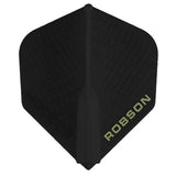Bull's NL Robson Plus Dimpled No2 Flights-2-Black-Premier Darts