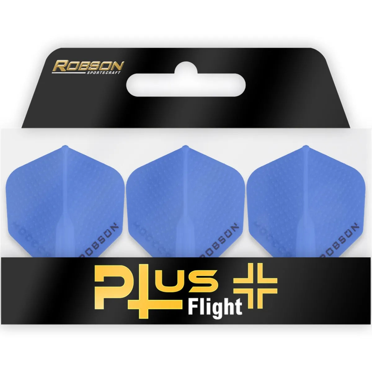 Bull's NL Robson Plus Dimpled No2 Flights-7-Black-Premier Darts