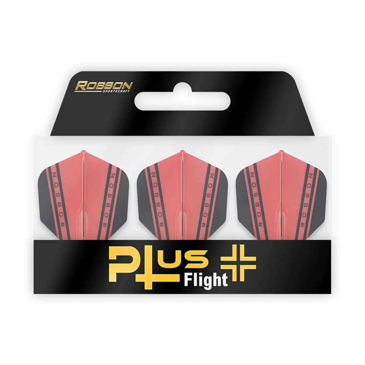 Bull's NL Robson Plus V-Series No2 Flights-4-Red-Premier Darts