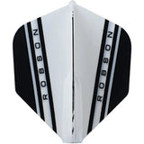 Bull's NL Robson Plus V-Series No2 Flights-5-White-Premier Darts