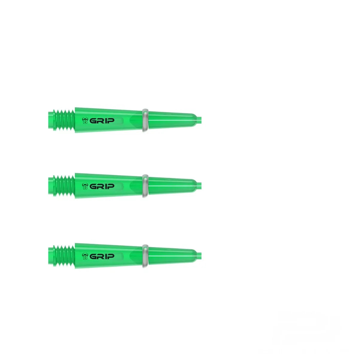 Bull's DE B-Grip-2 CL Nylon Dart Shafts-10-Green-Extra Short-Premier Darts