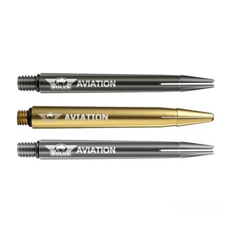 Bull's NL Aviation Shafts-1-Dark Aluminium-Short-Premier Darts