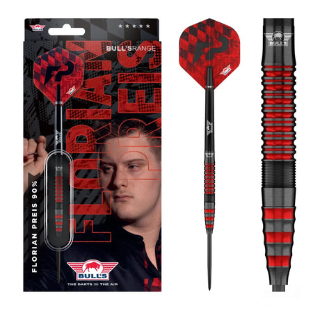 Bull's NL Florian Preis 90% Tungsten Steel Tip Darts