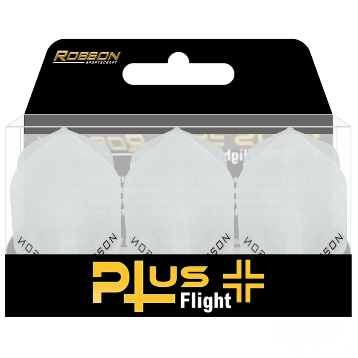 Bull's NL Robson Plus No2 Flights-10-Black-Premier Darts