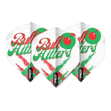 Red Dragon Bull Hitters Extra Thick Premium Dart Flights-2-Premier Darts