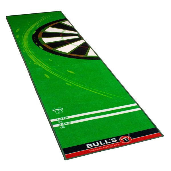 Bull's DE 120 Carpet Darts Mat Green / Black-1-Premier Darts