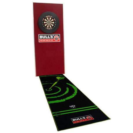 Bull's DE 140 Carpet Darts Mat Green / Black