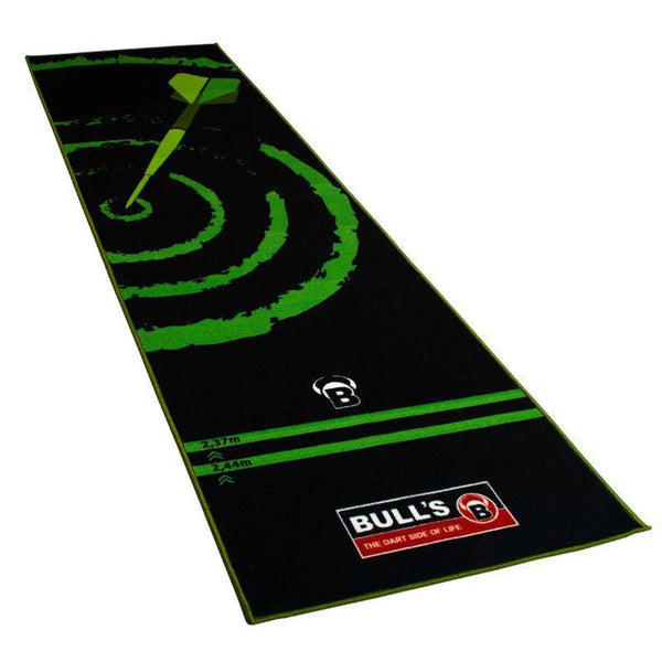 Bull's DE 140 Carpet Darts Mat Green / Black-1-Premier Darts