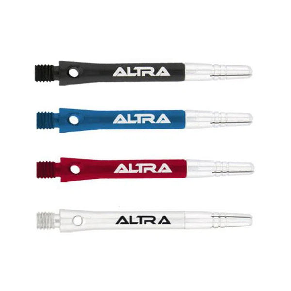 Bull's DE Altra Aluminium Spin Dart Shafts - Medium-1-Black-Premier Darts