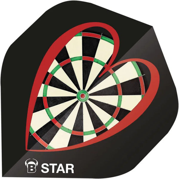 Bull's DE B-Star Dartboard Standard Dart Flights-1-Premier Darts