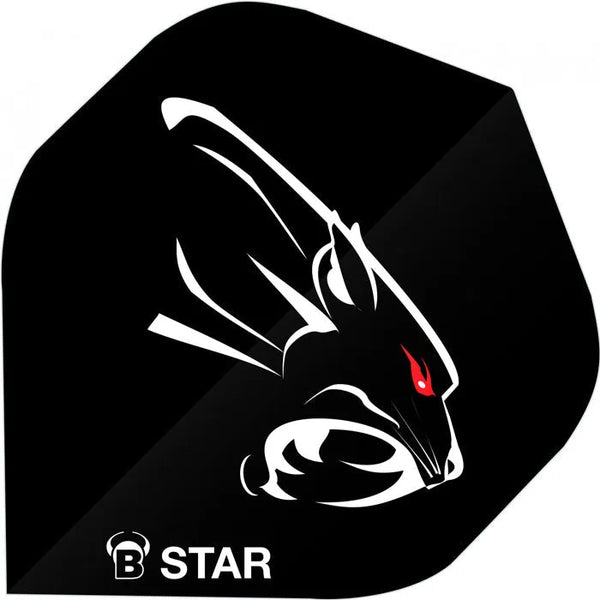 Bull's DE B-Star Panther Standard Dart Flights-1-Premier Darts