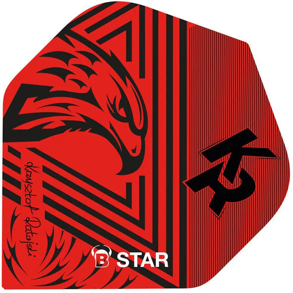 Bull's DE B-Star Ratajski Standard Dart Flights-1-Premier Darts