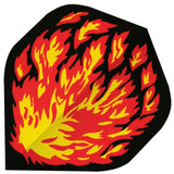 Bull's DE Base Dart Flights  Fire