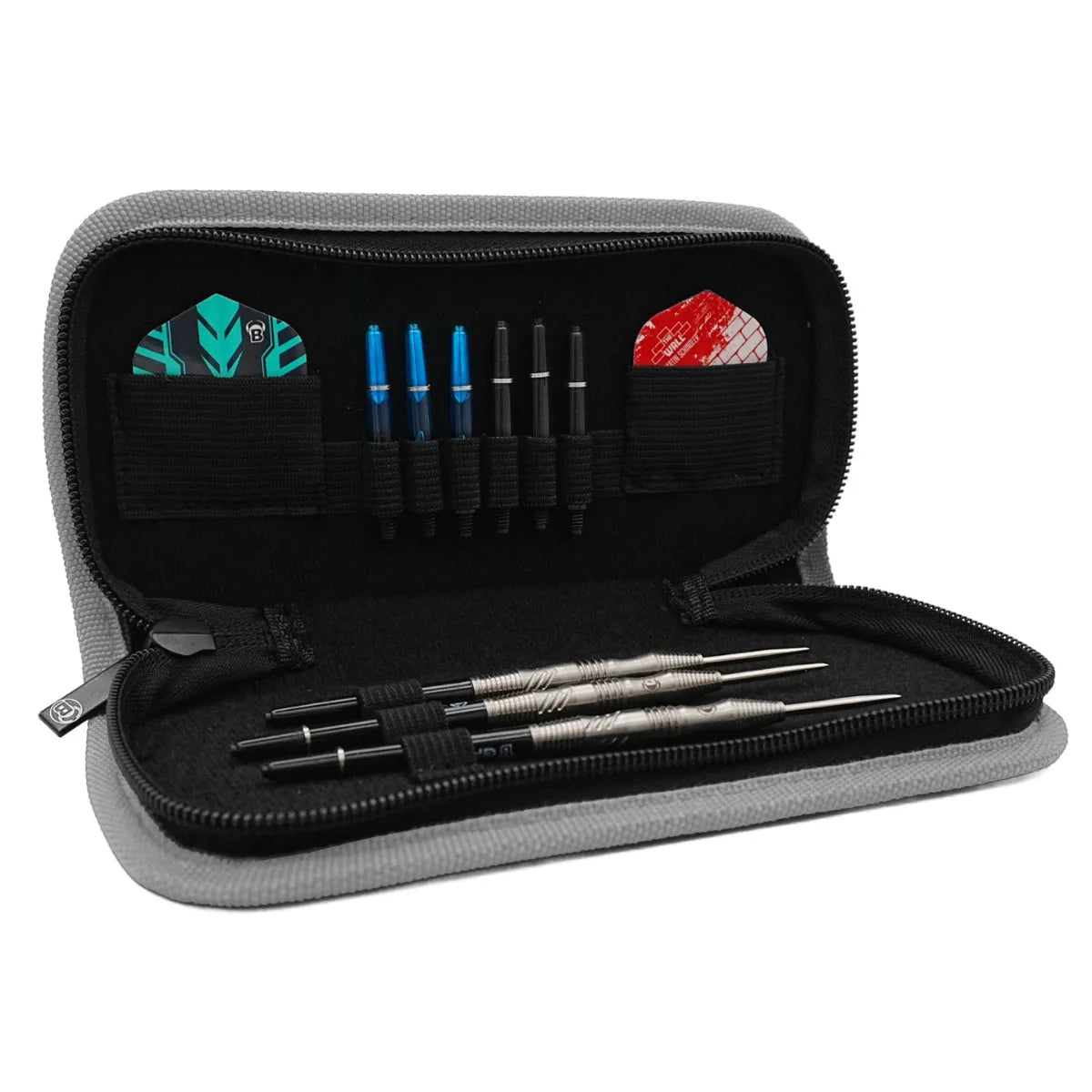 Bull's DE Fleks Darts Case-4-Grey-Premier Darts