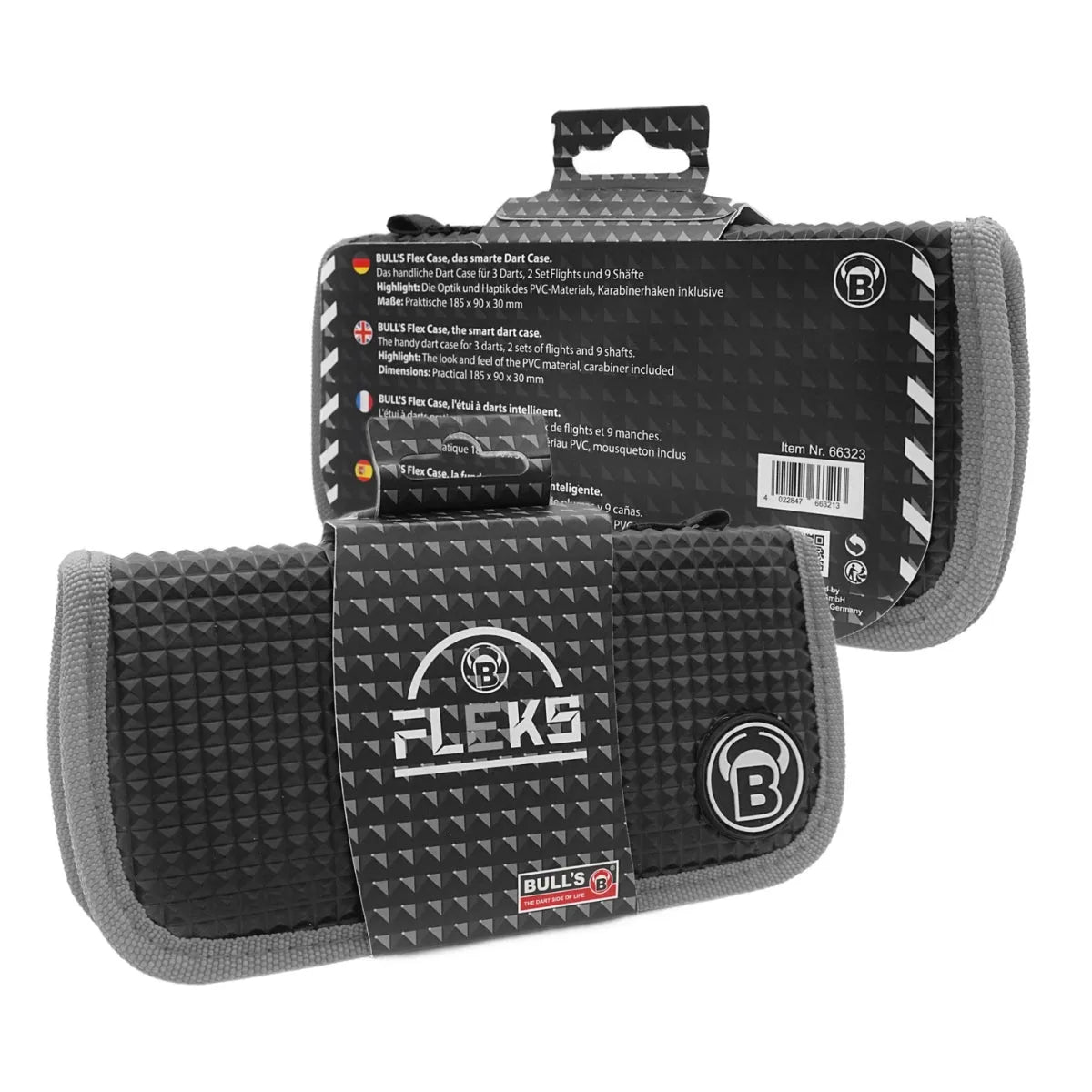 Bull's DE Fleks Darts Case-5-Grey-Premier Darts