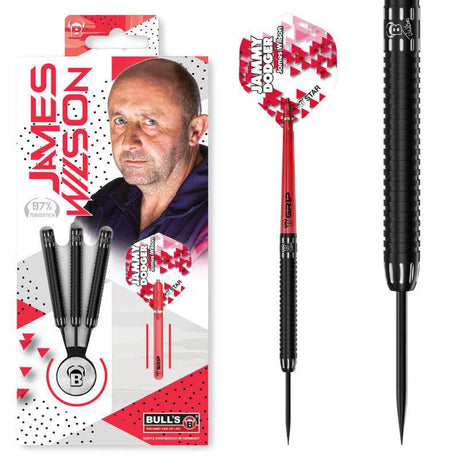 Bull's DE James Wilson 97% Tungsten Steel Tip Darts