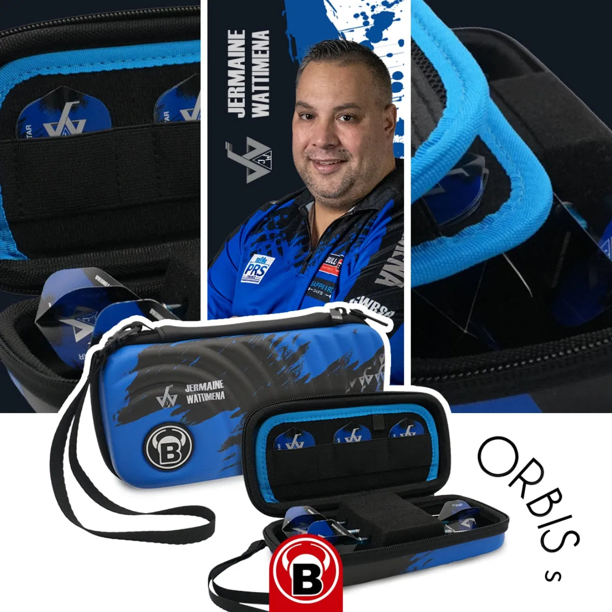 Bull's DE Jermaine Wattimena Orbis Standard Darts Case