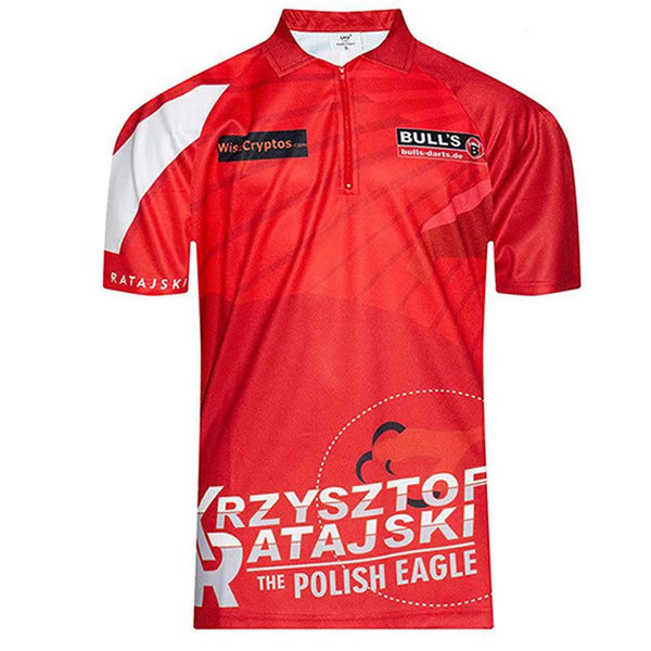 Bull's DE Krzysztof Ratajski "The Polish Eagle" Replica Darts Shirt-1-Small-Premier Darts