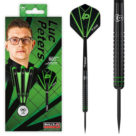 Bull's DE Luc Peters 90% Tungsten Steel Tip Darts