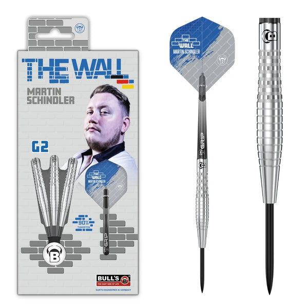 マーティンシンドラー　G2 23g Bull's DE Martin Schindler G2 90% Tungsten Steel Tip Darts