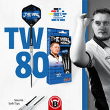 Bull's DE Martin Schindler TW 80% Tungsten Steel Tip Darts
