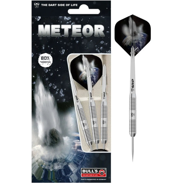 Bull's DE Meteor 80% Tungsten Steel Tip Darts - MT1 - Ringed-1-20g-Premier Darts